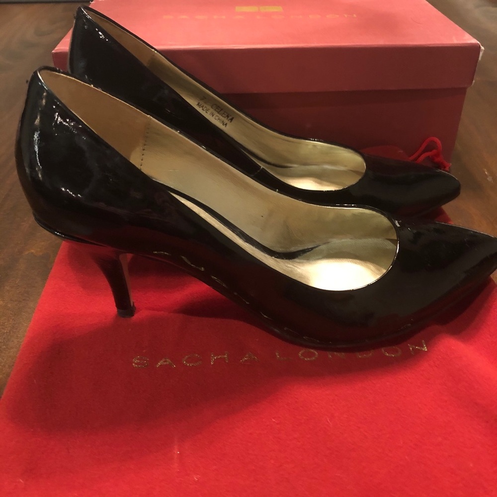 7.5 black heel